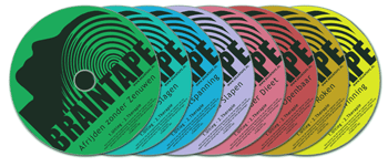 De verschillende braintapes op CD